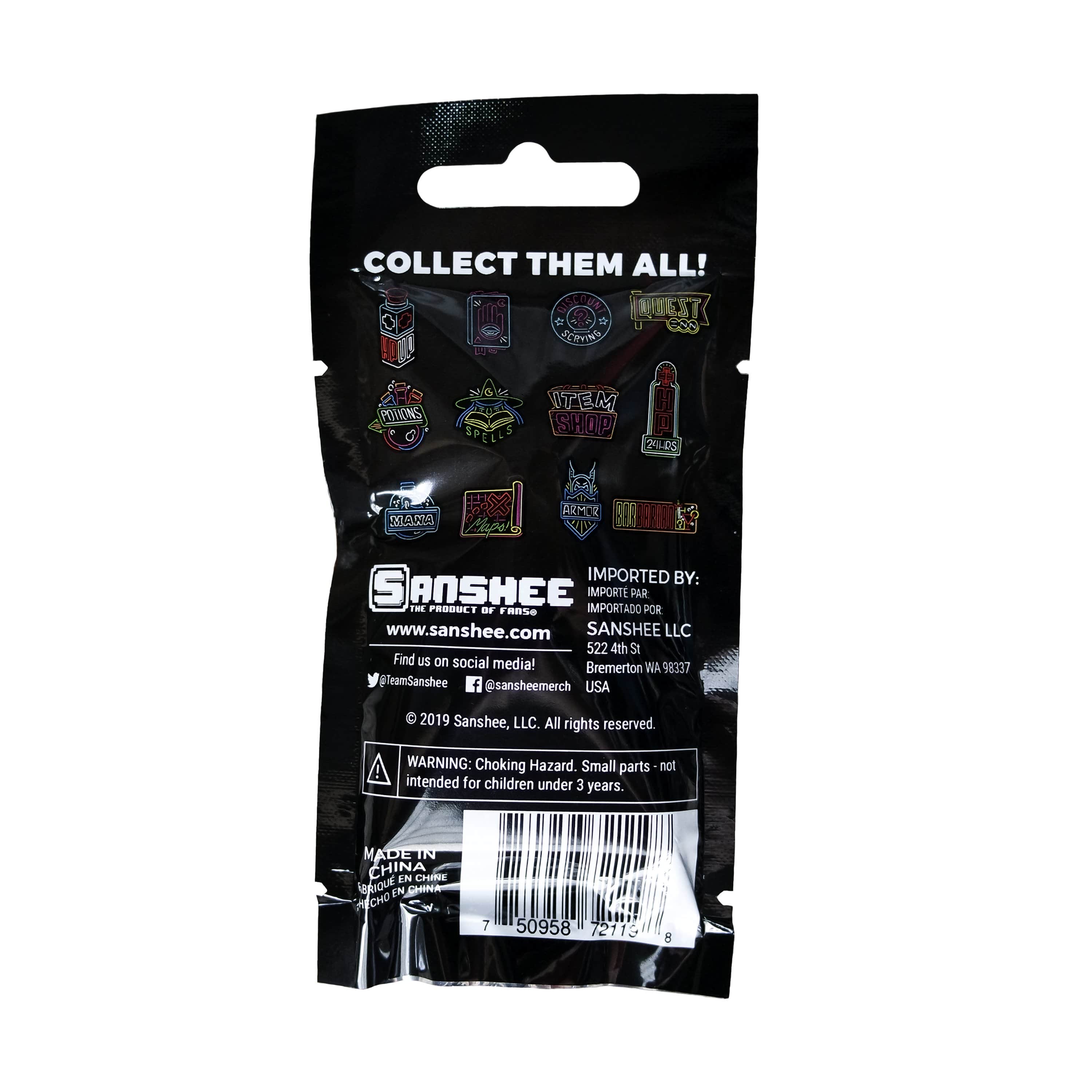 Sanshee - Blind Bag Neon RPG Pins - Series 1 - Image 3