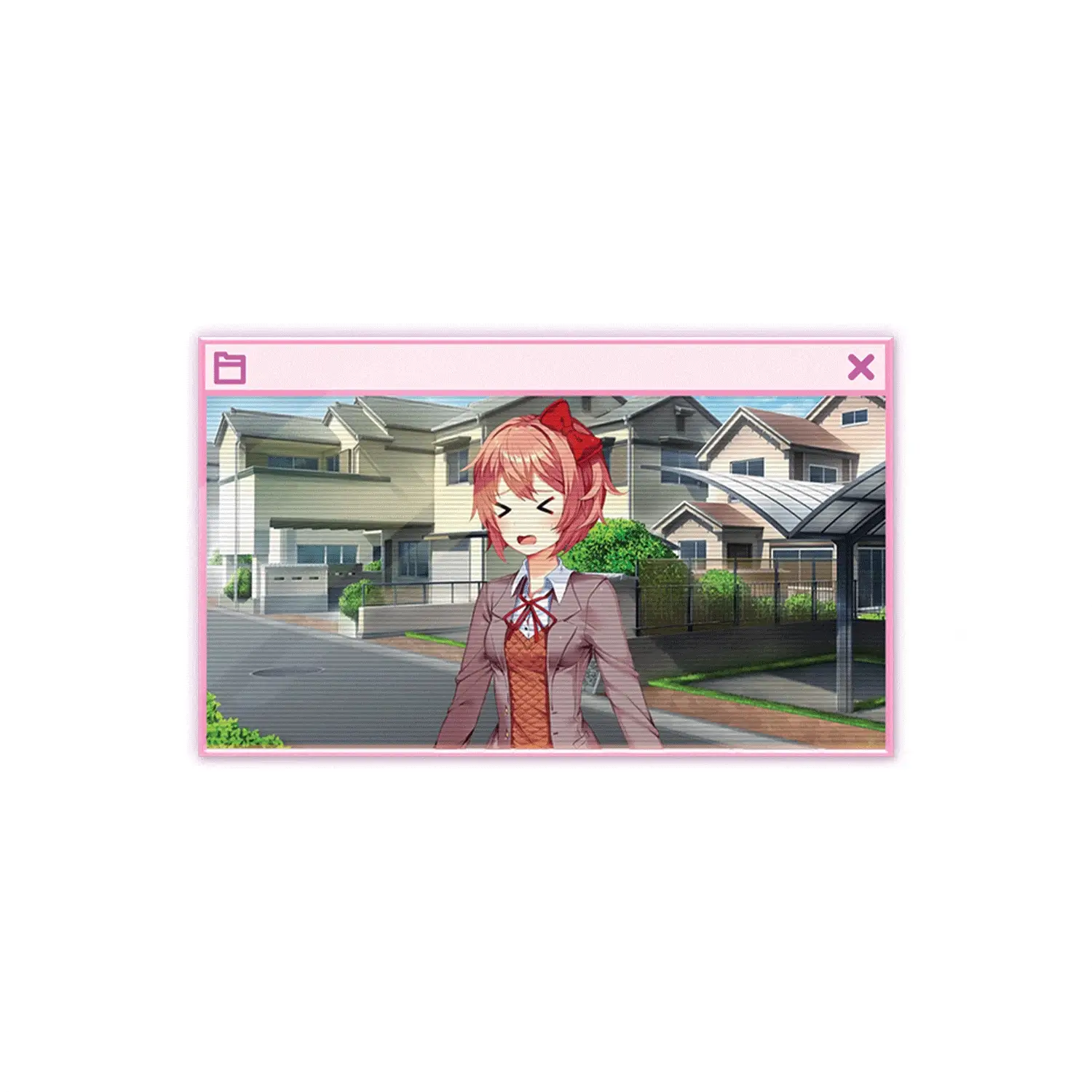 Doki Doki Literature Club - Window Lenticular Pins - Image 3