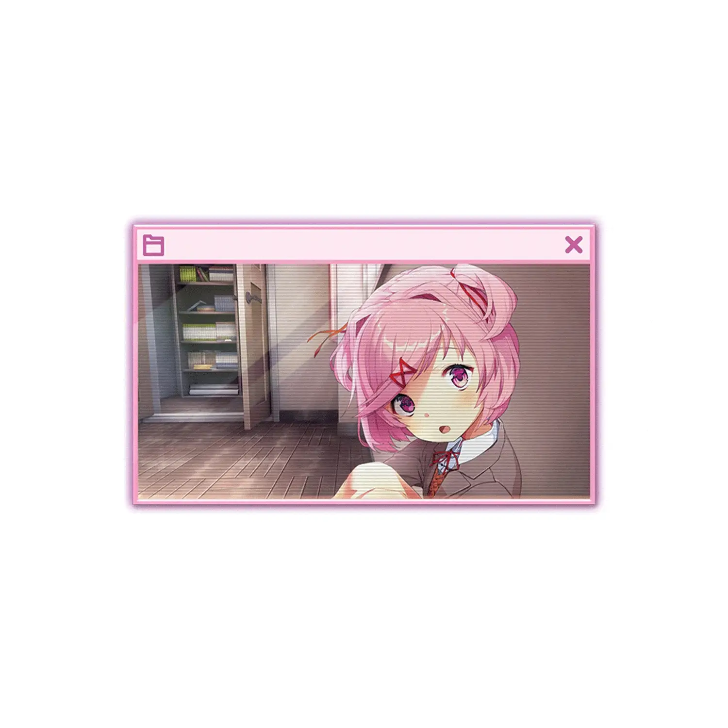 Doki Doki Literature Club - Window Lenticular Pins - Image 5
