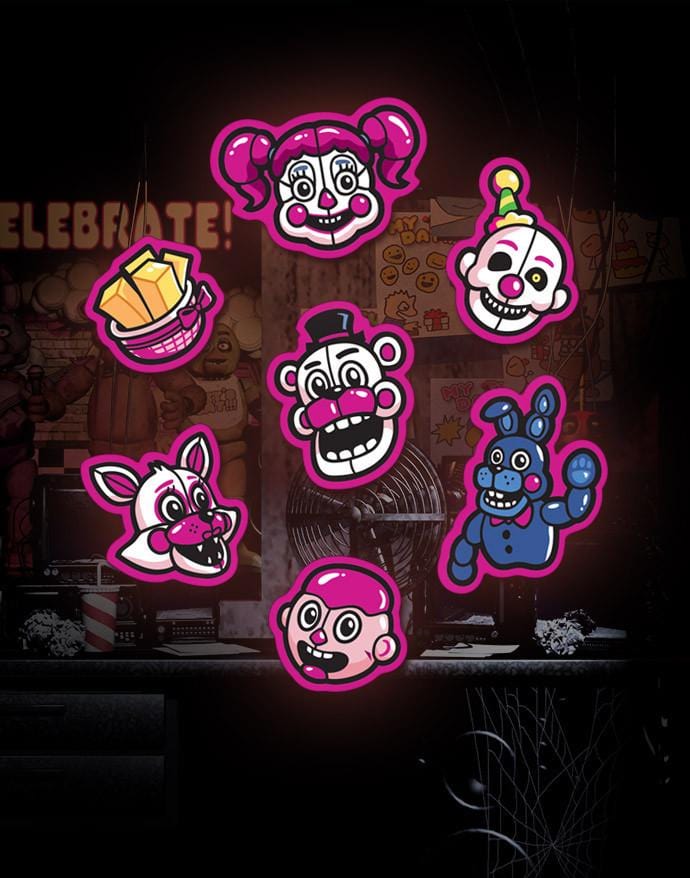Five Nights at Freddy's: Sister Location - Sticker Sheet - Image 2