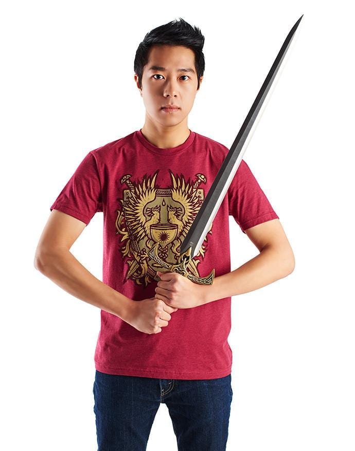 Dragon Age - Grey Warden Heraldry Tee - Red - Image 3