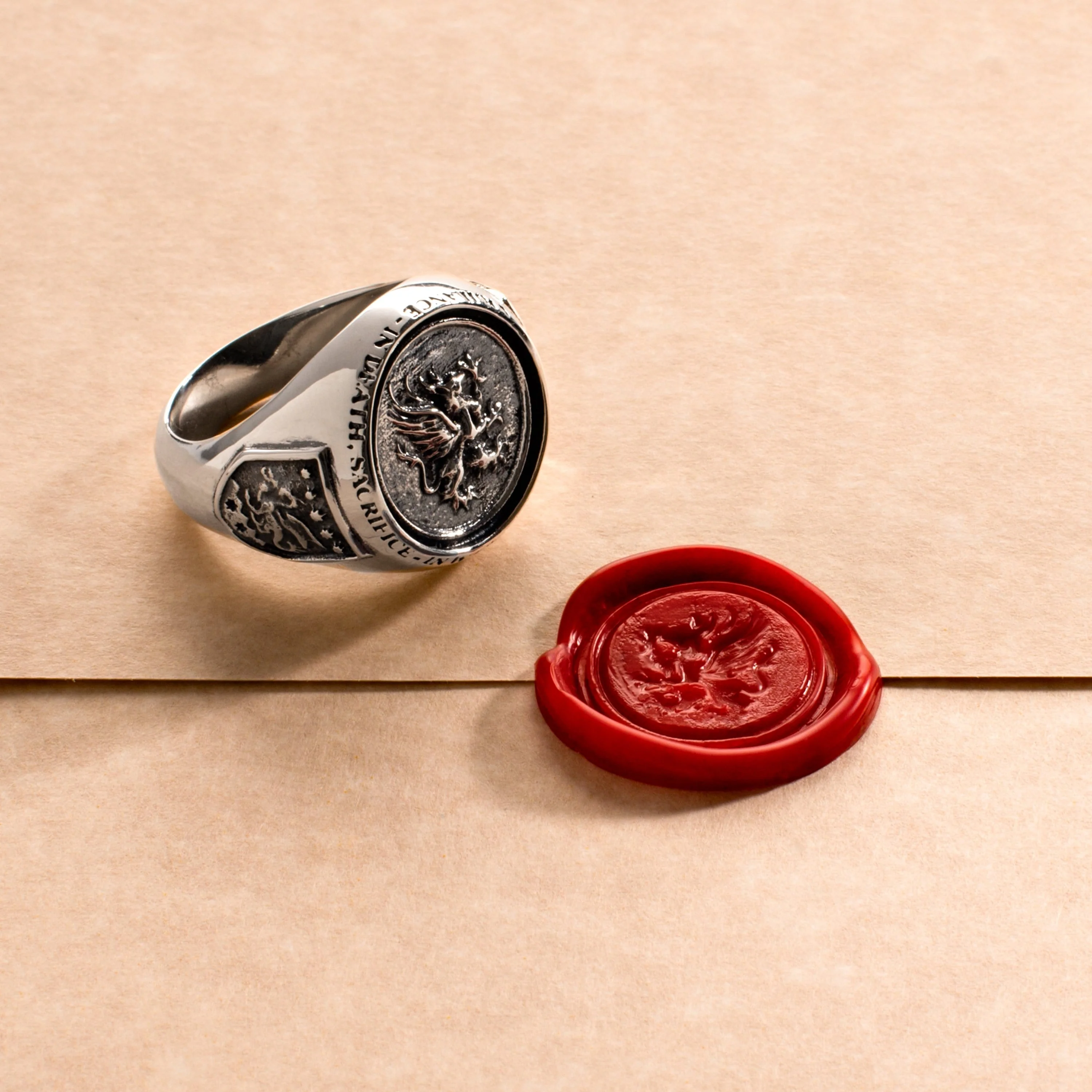 Dragon Age - Grey Warden Signet Ring: Sterling Silver - Image 4