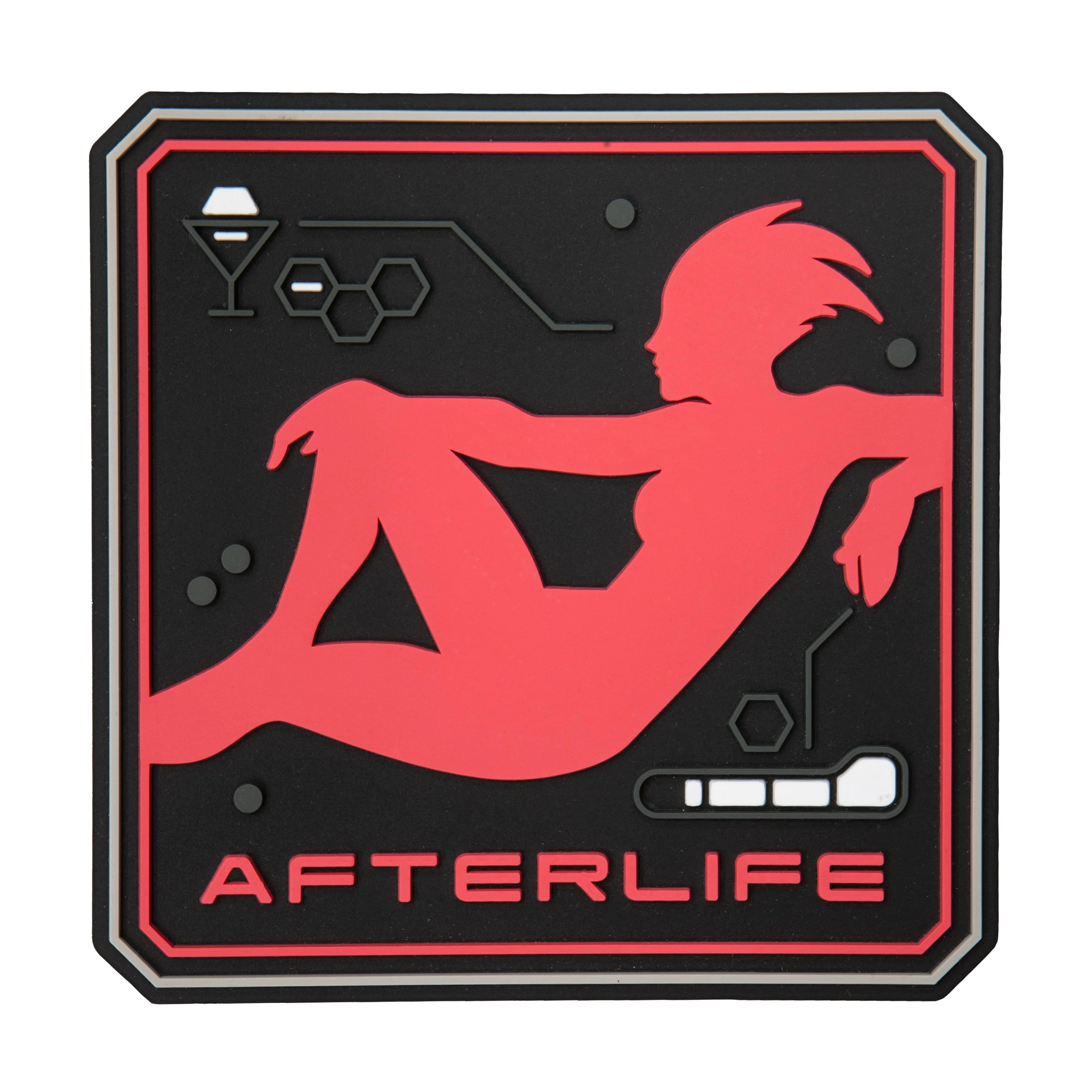 Mass Effect - Renegade Silicone Coaster Set - Image 5