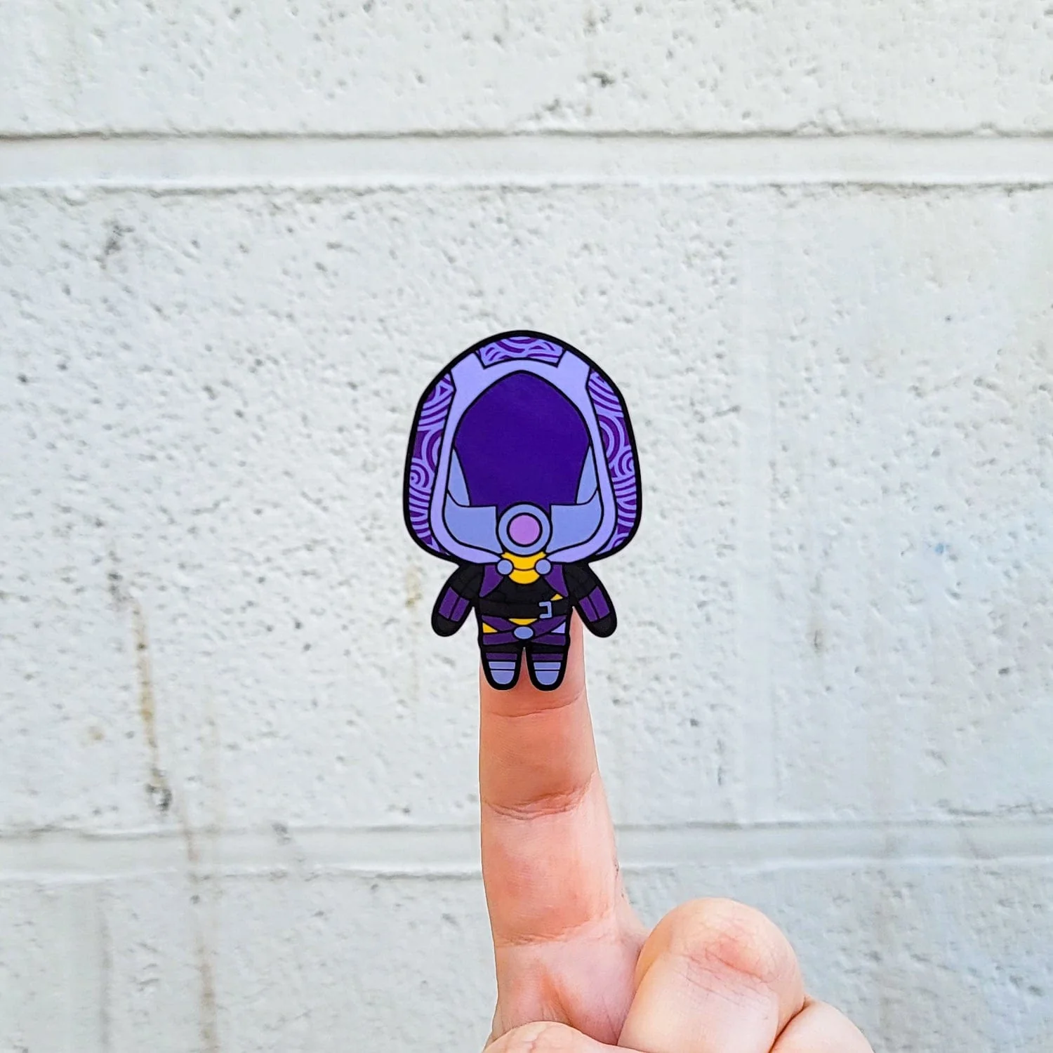 Mass Effect - Tali'Zorah Collector's Vinyl Sticker - Image 2