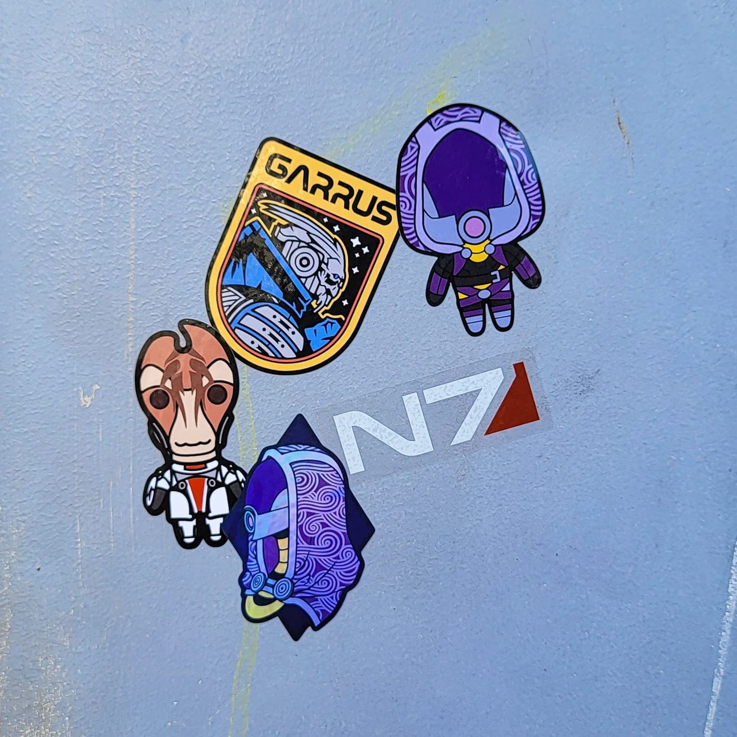 Mass Effect - Tali'Zorah Collector's Vinyl Sticker - Image 3