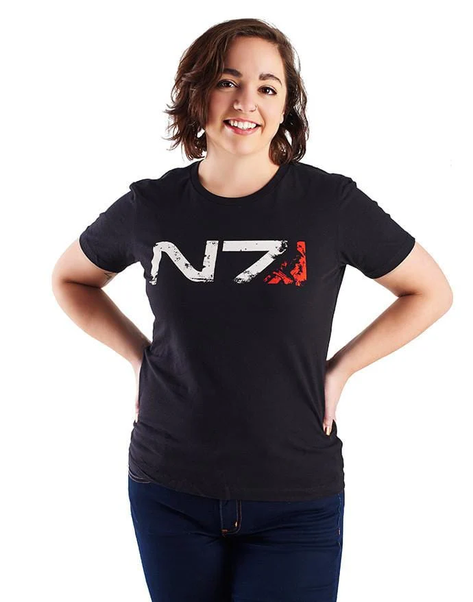 Mass Effect - N7 Commander Male-Shep Tee - Image 3