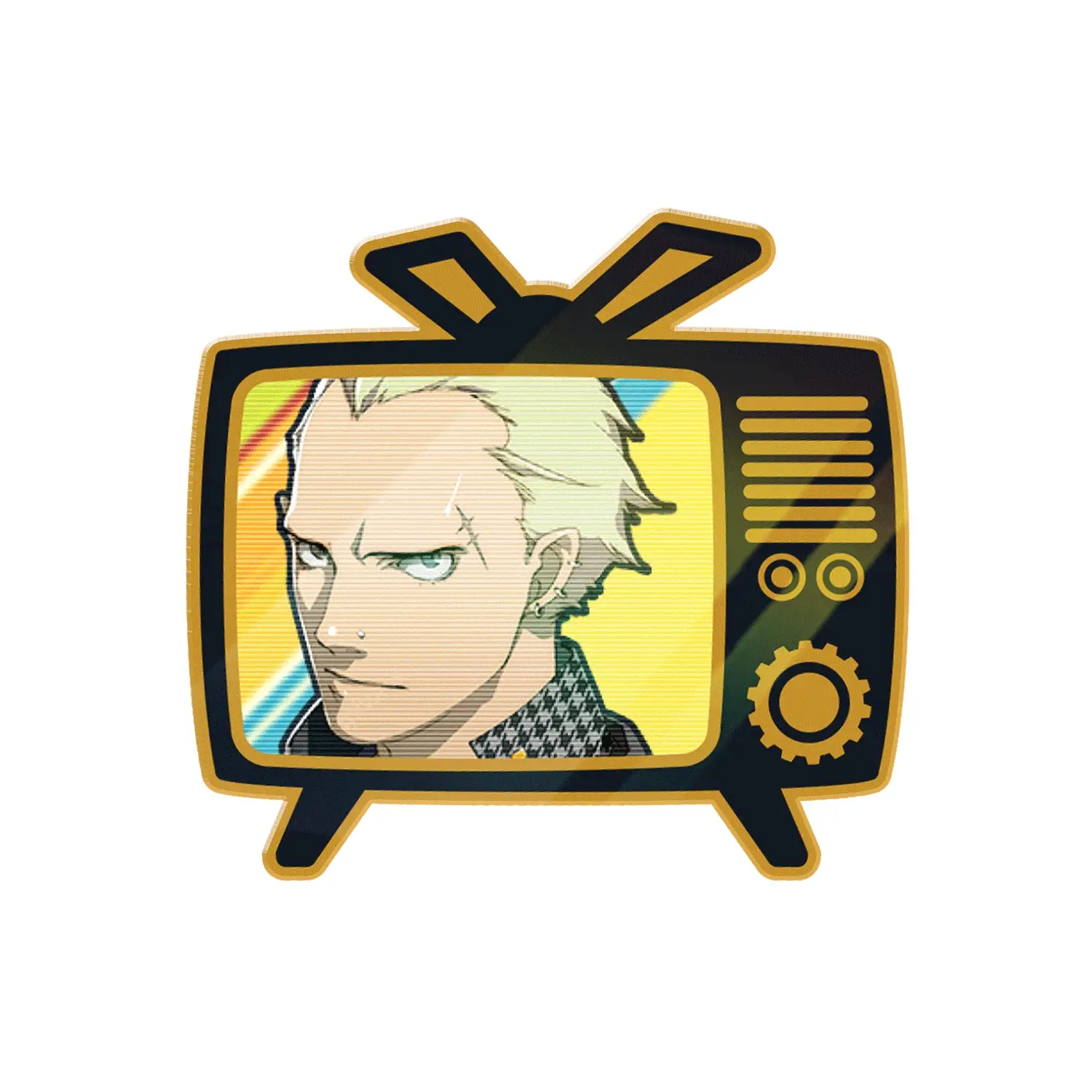Persona 4 - Midnight Channel Lenticular Pins - Image 3