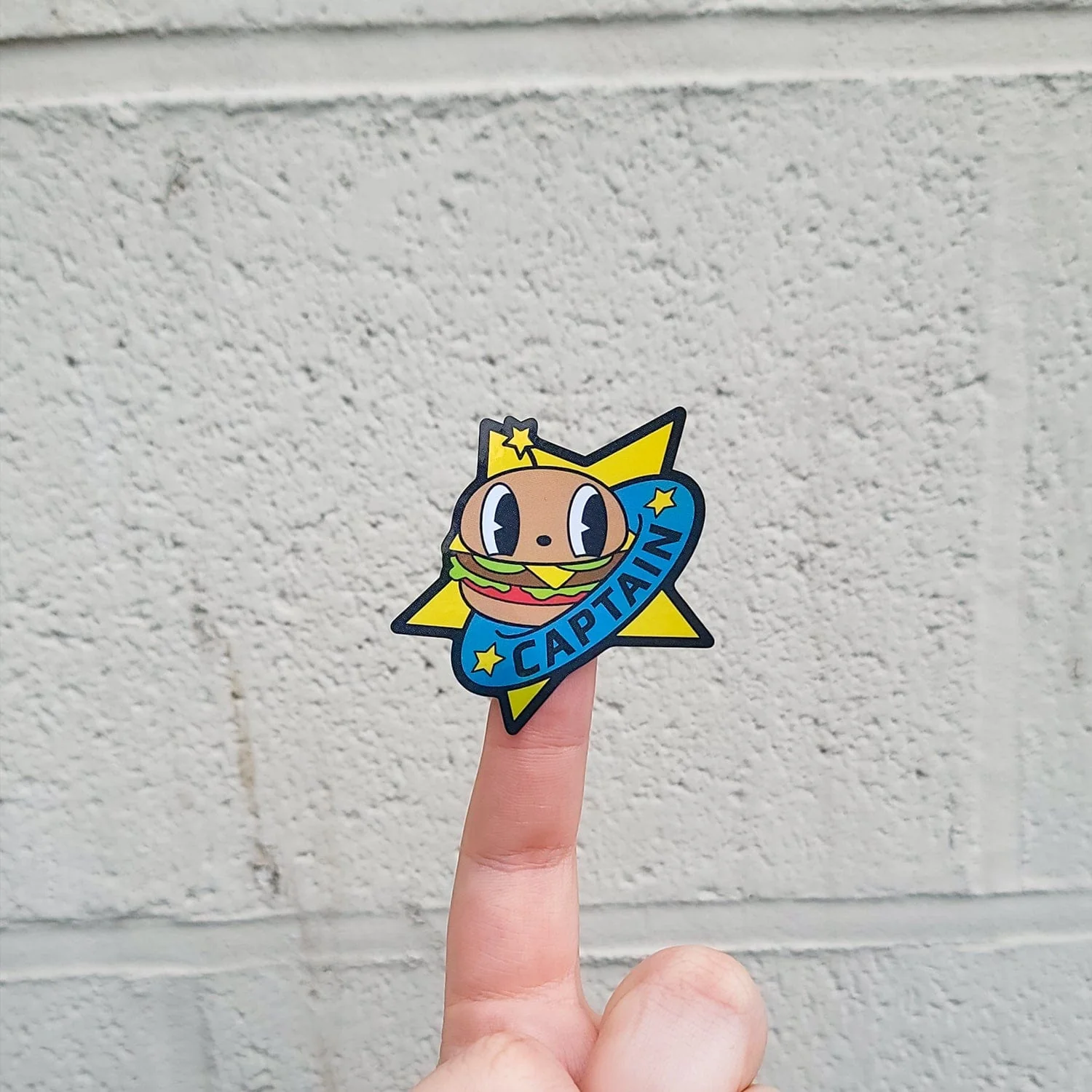 Persona 5 - Captain Badge Holographic Sticker - Image 2