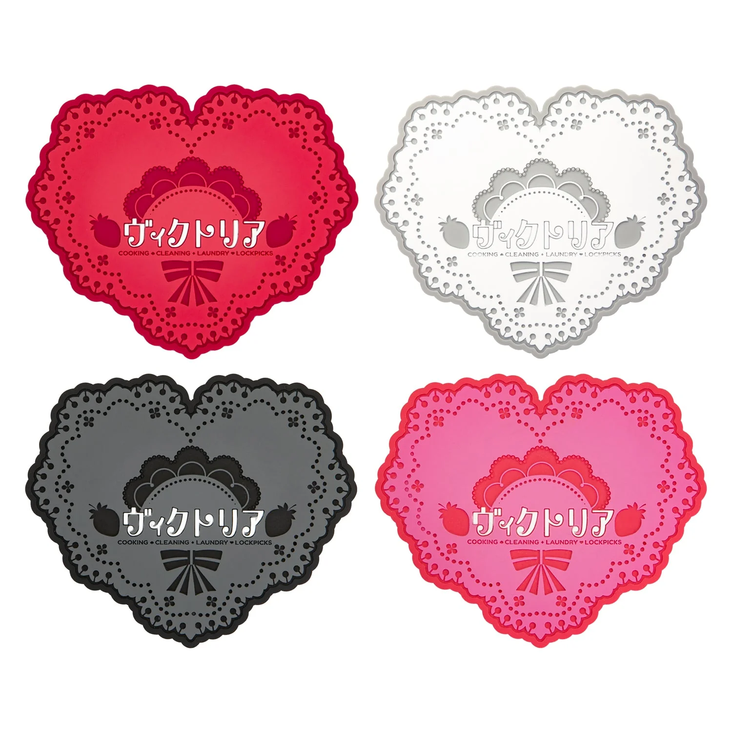 Persona 5 Royal - Ms. Kawakami’s Maid Service Coaster Set - Image 2