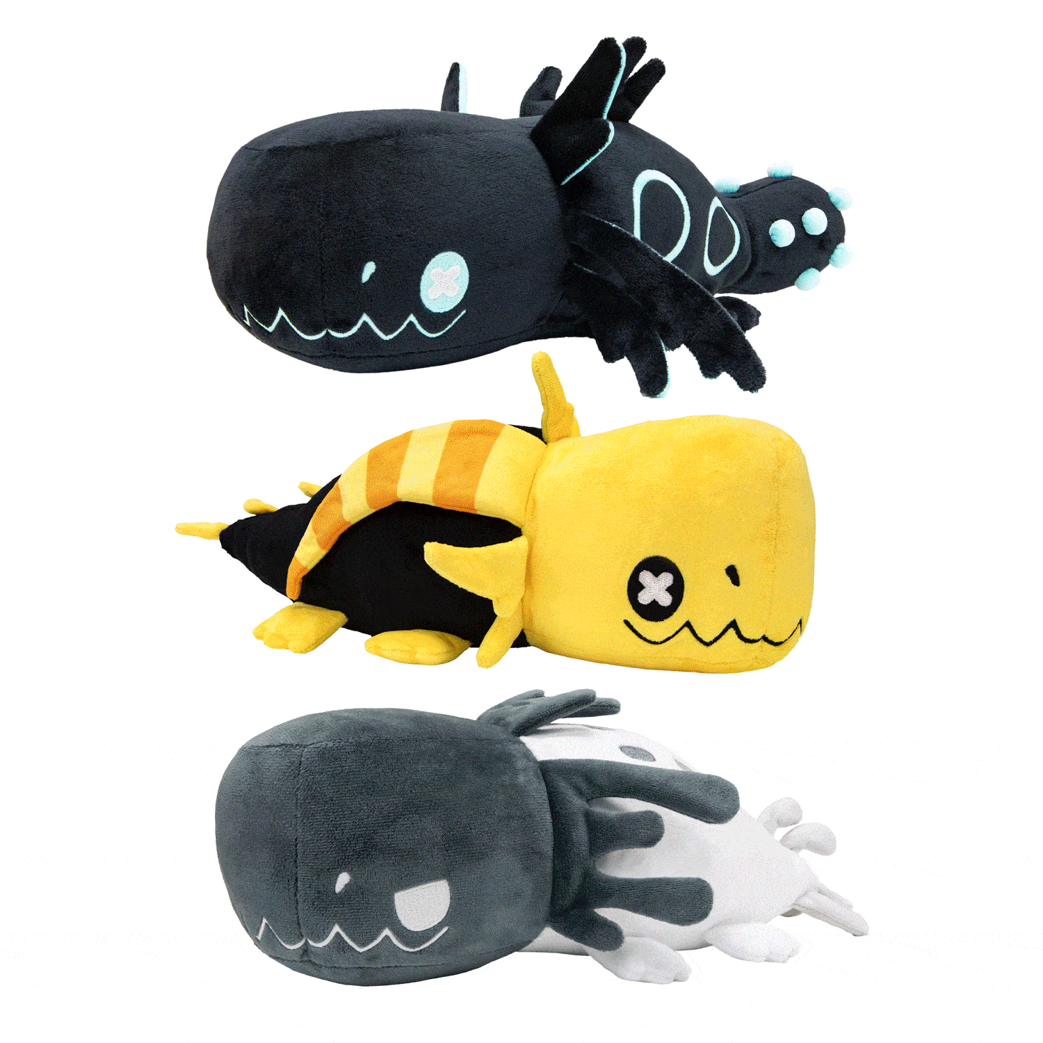 Rain World - Glowing Cyan Lizard Plush - Image 4
