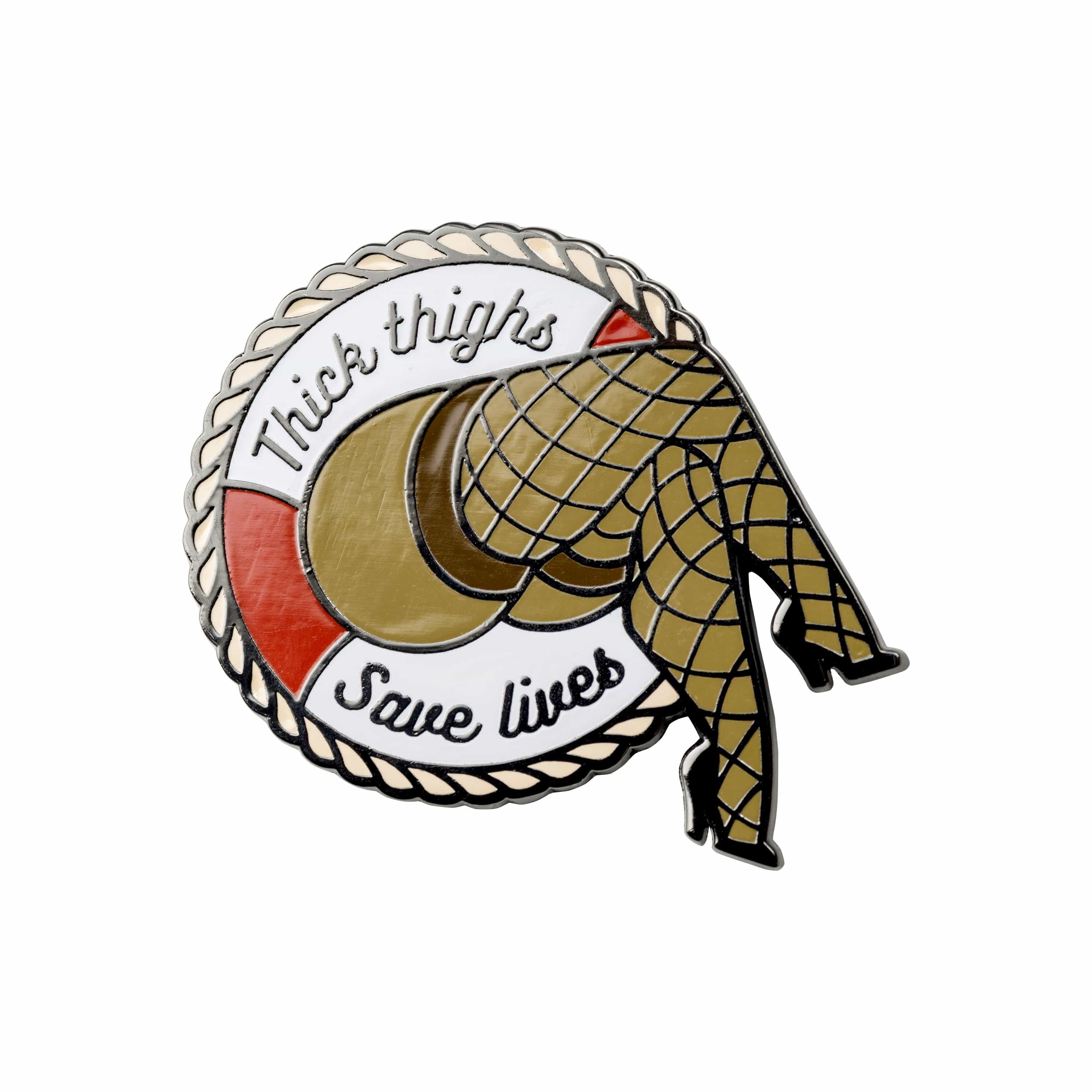 Sanshee - Thick Thighs Save Lives Pin - Image 3