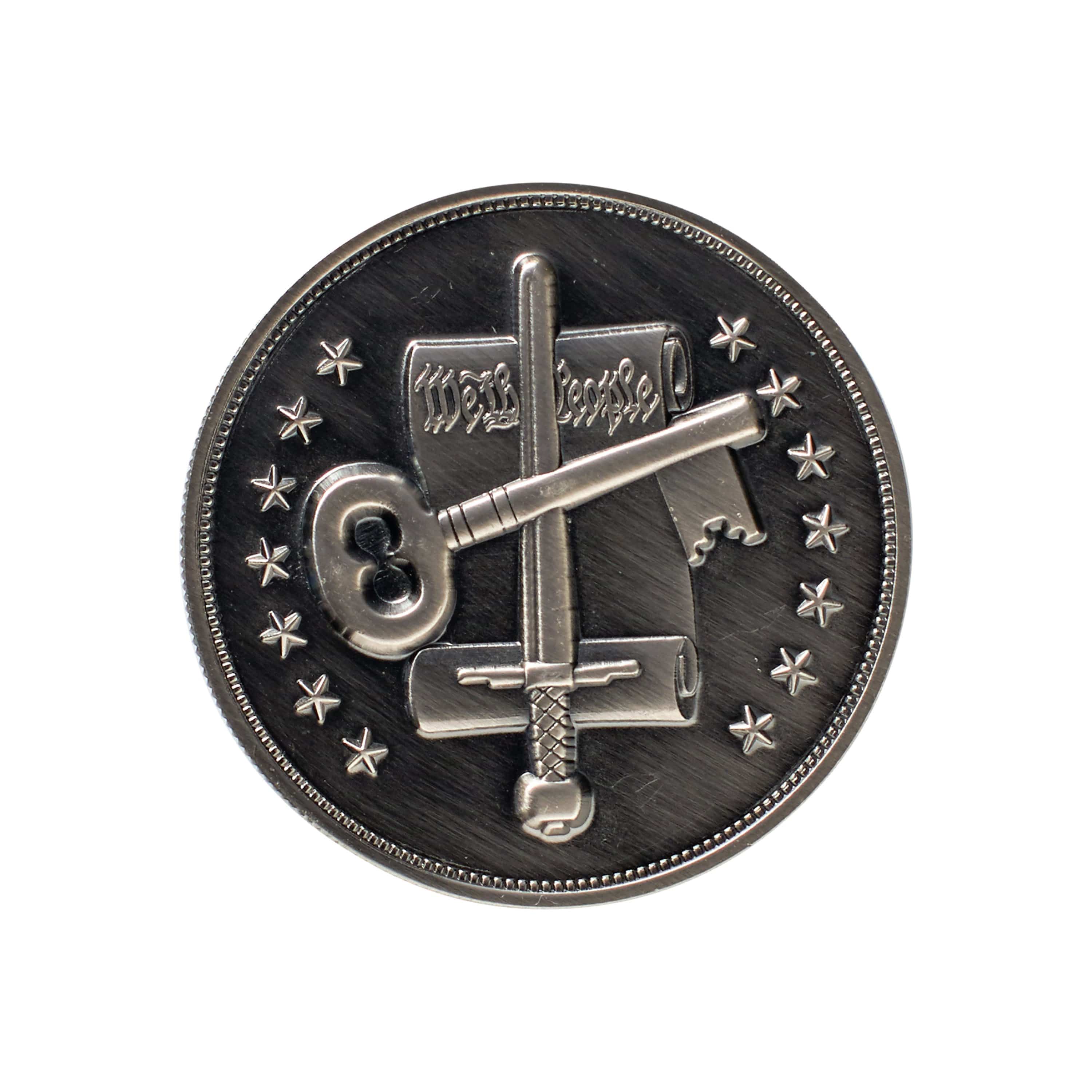 BioShock Infinite - Silver Eagle XL Collectible Coin - Image 3