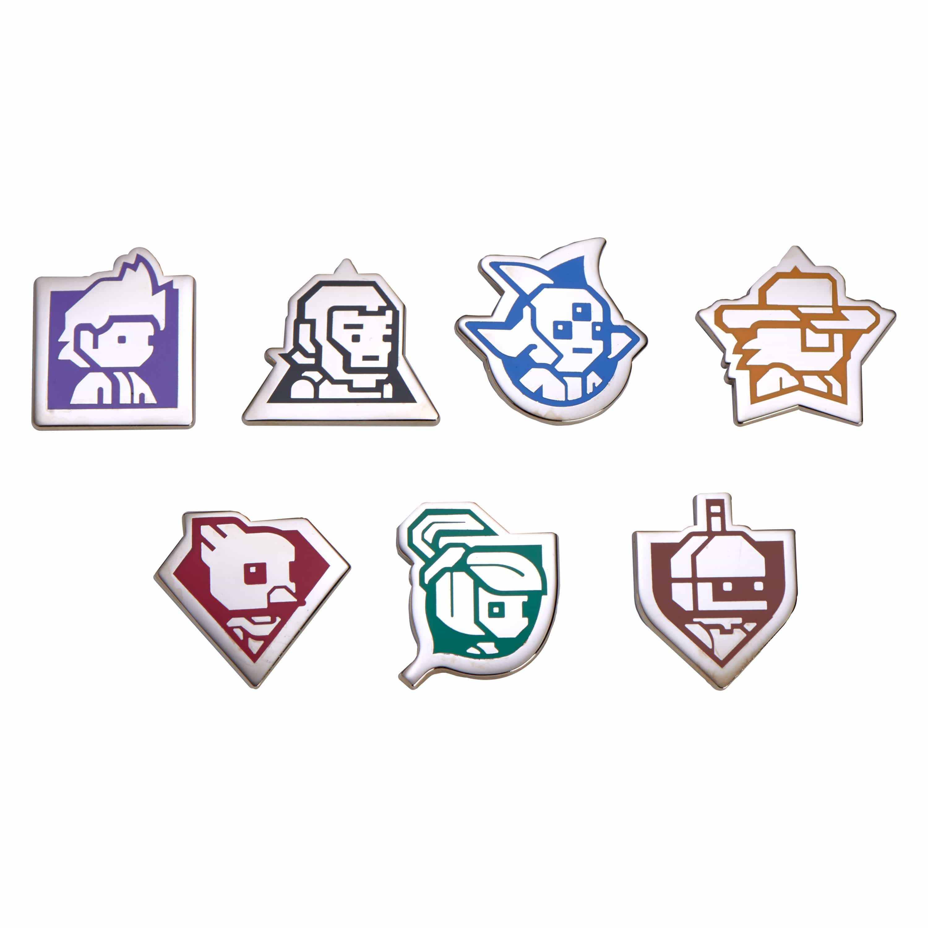 Starbound - Races Pin Set