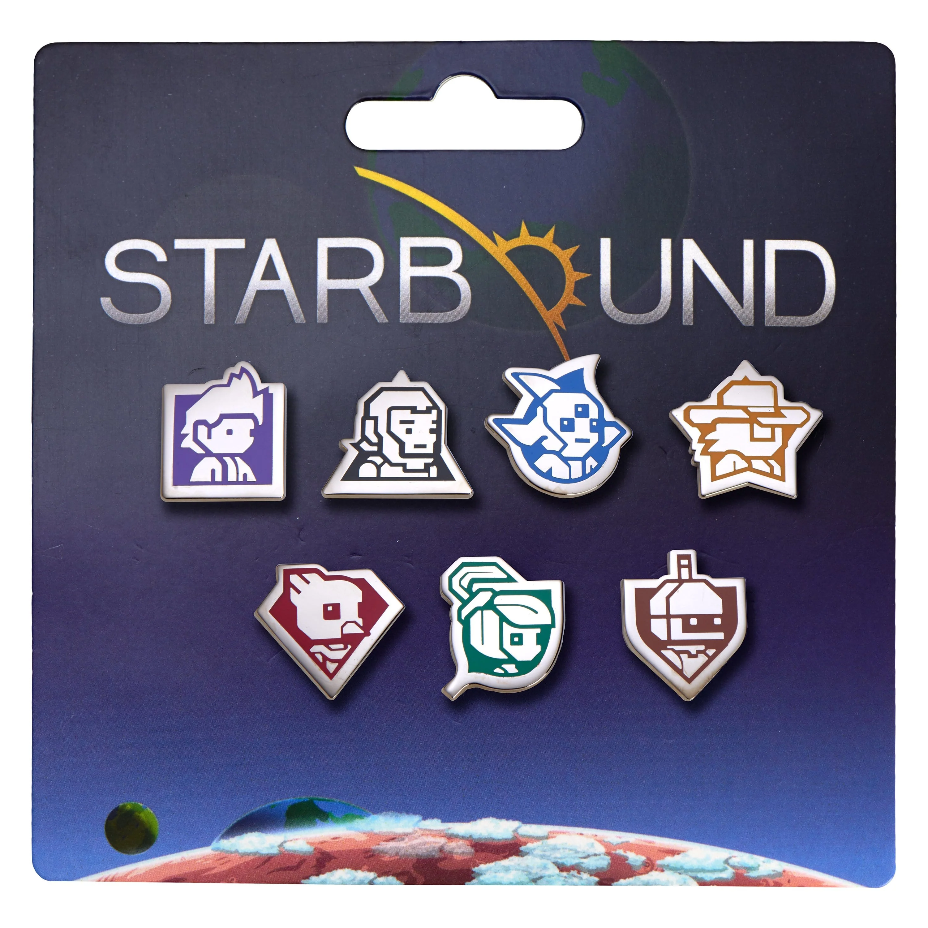Starbound - Races Pin Set - Image 2