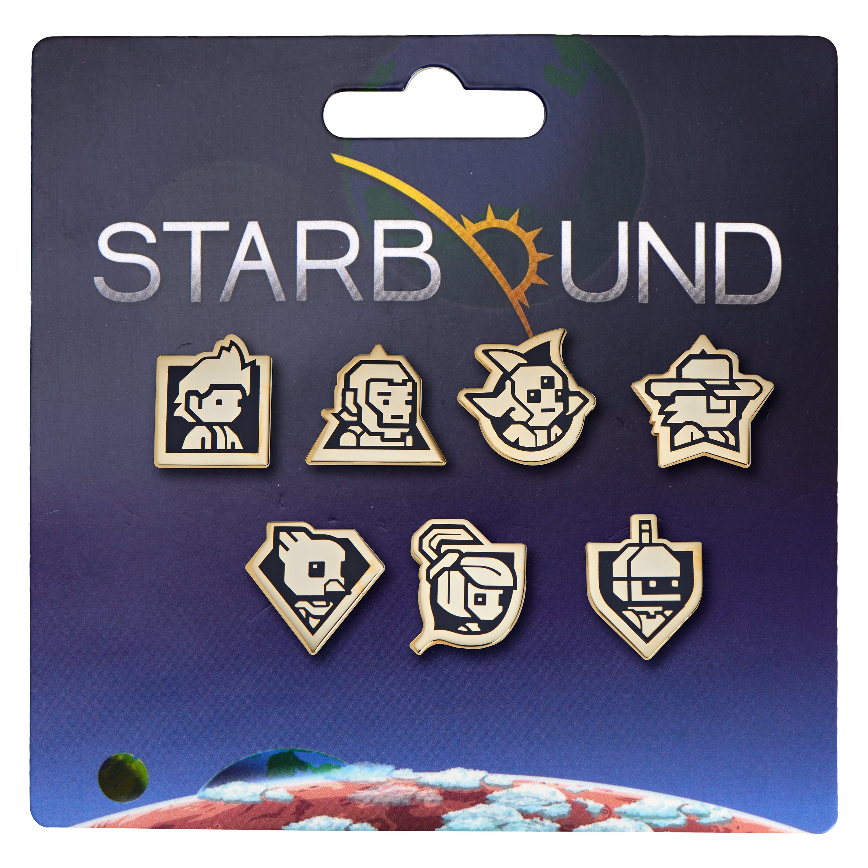 Starbound - Races Pin Set: Gold - Image 2