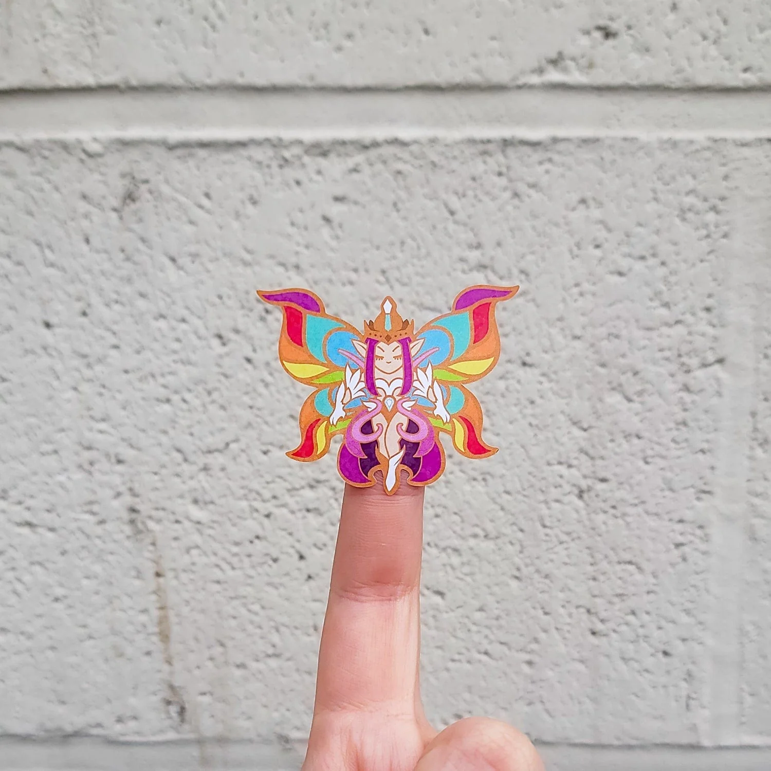Terraria - Empress of Light Glitter Sticker - Image 2