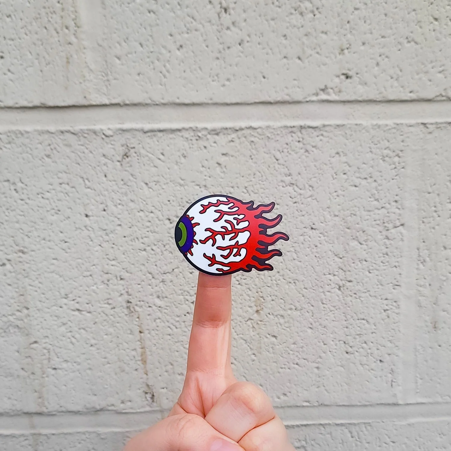 Terraria - Eye of Cthulhu Glow-in-the-Dark Sticker - Image 2