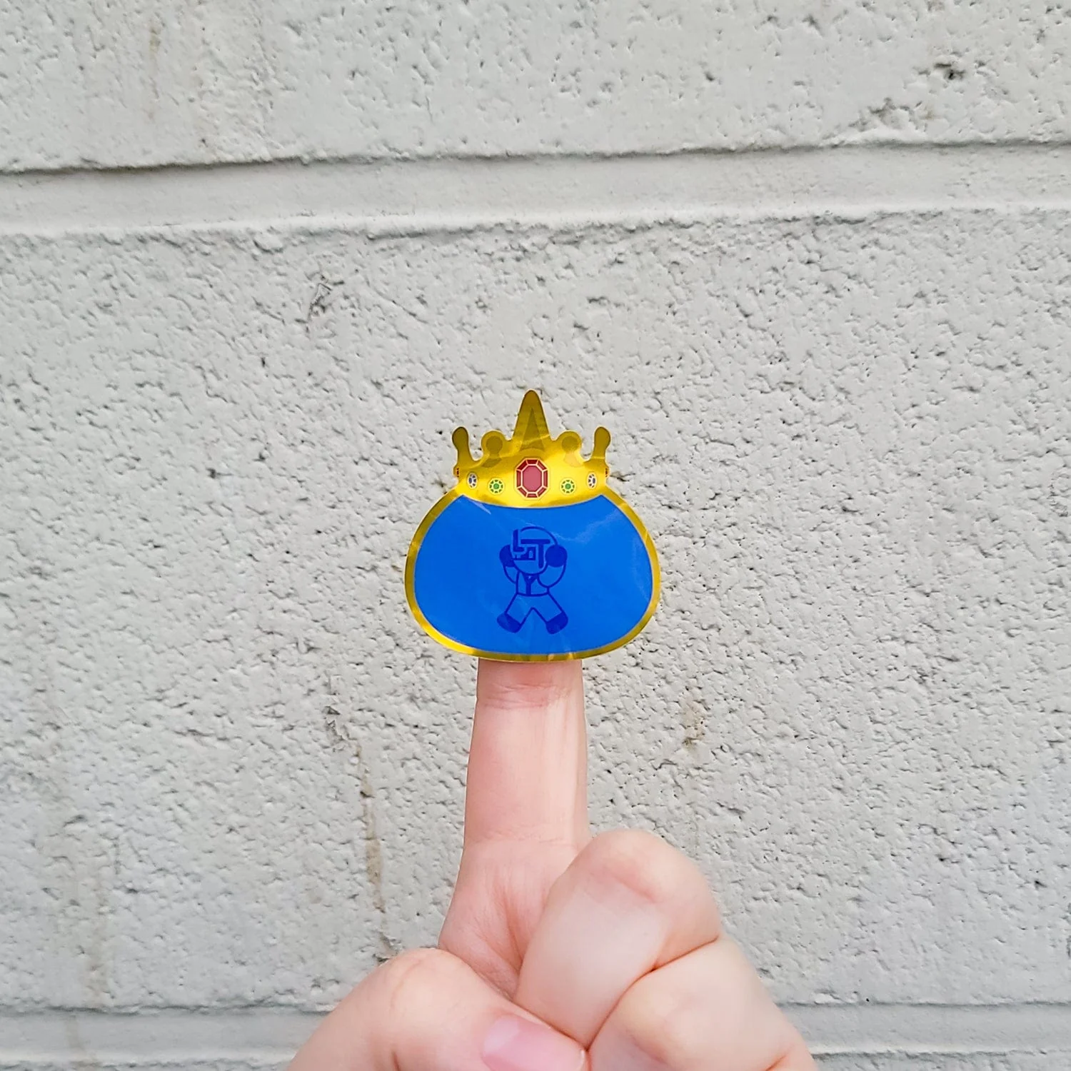 Terraria - King Slime Metallic Sticker - Image 2